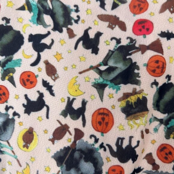 Hell Bunny Zelda Halloween Print Retro Dress Pink Multicolor Small - Picture 16 of 16